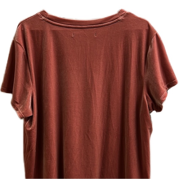 Abercrombie & Fitch, U-Neckline, Coral Pink, Cap Sleeves Top, Size XL - Picture 5 of 8